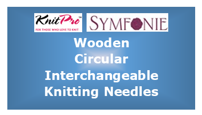 Wooden Circular Interchangeable Knitting Needles by KnitPro